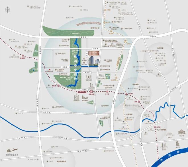 中环桃源里售楼处发布：尊享城市脉搏新葡京网上赌场八月豪宅聚焦@桃浦(图33)